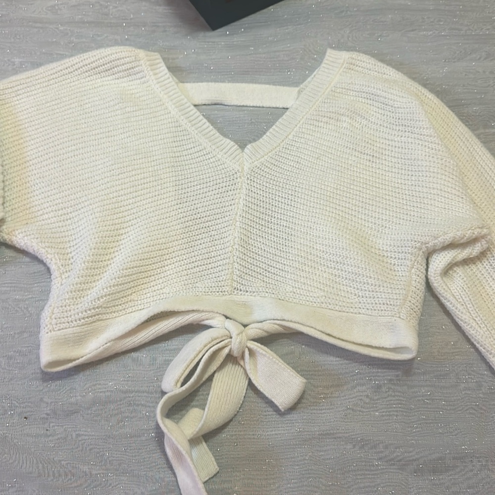 Cute White Sweater